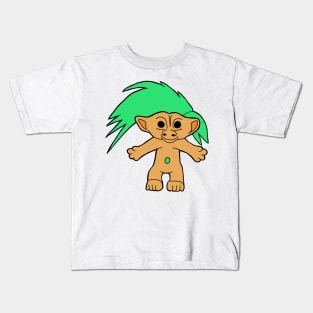 Green troll Kids T-Shirt